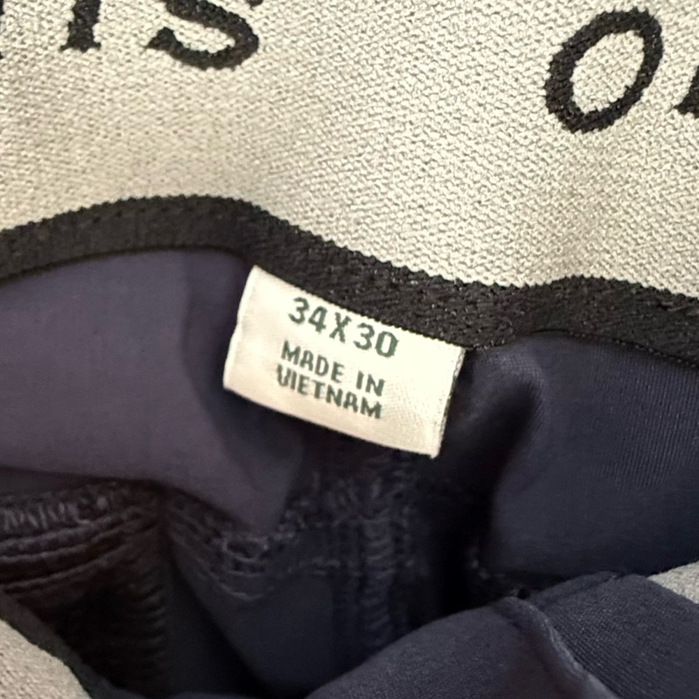 Orvis Men's Navy Tech Pants sz 34x30 - Picture 8 of 13